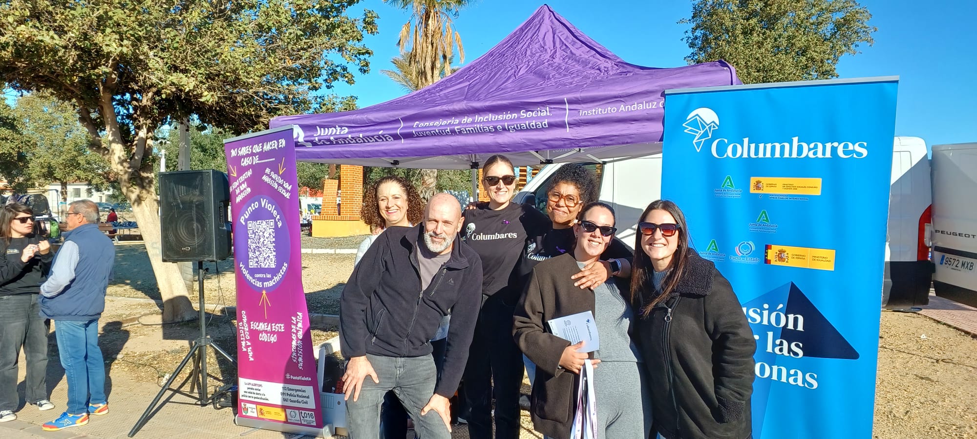 Puesto Informativo con motivo del 25 de Noviembre, Día Internacional para la Eliminación de la Violencia contra las Mujeres